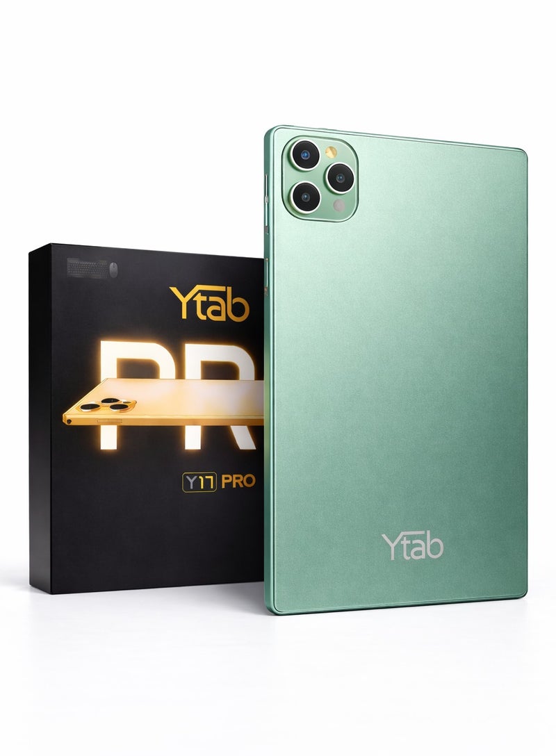 ي تاب جهاز YTAB Y17PRO الذكي للتعليم، بشاشة 10.1 إنش، مع كيبورد وماوس لاسلكي، فليب كفر، قلم، وشاحن Type-C" - Image 1